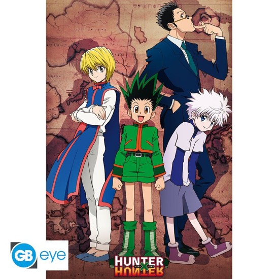 ABYstyle Hunter x Hunter Poster Maxi 91.5 x 61 cm - Heroes - Plakāts