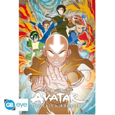 ABYstyle Avatar Poster Maxi 91.5 x 61 cm - Mastery of the Elements - Плакат