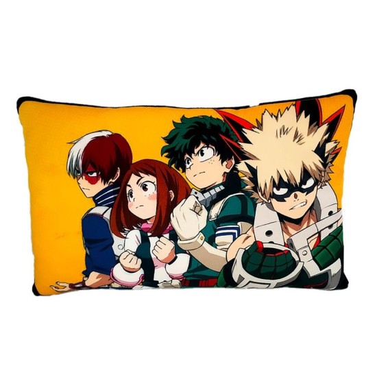 CyP Brands My Hero Academia Pillow Group Cushion 40 x 25 cm - Dekoratīvais spilvens