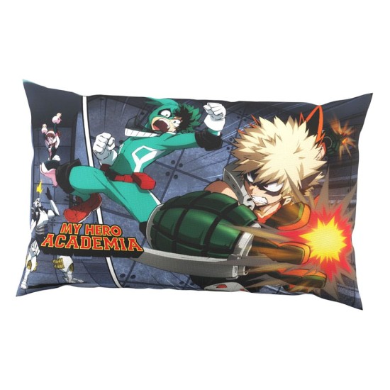 CyP Brands My Hero Academia Pillow Izuku x Bakugo Cushion 40 x 25 cm - Dekoratīvais spilvens