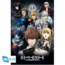 ABYstyle Death Note Poster Maxi 91.5 x 61 cm - Protagonists 