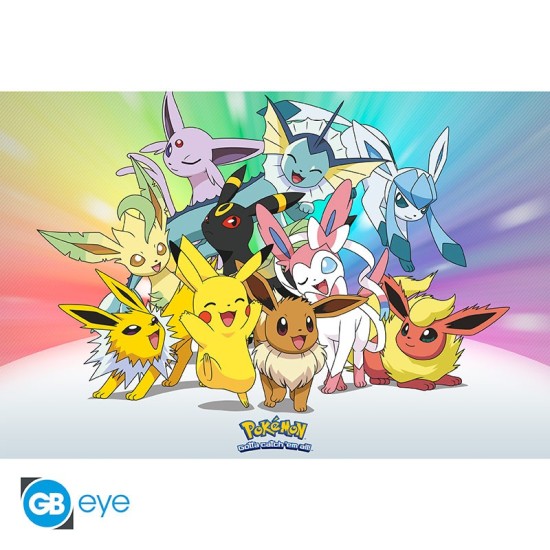 ABYstyle Pokemon Poster Maxi 91.5 x 61 cm - Eevee - Plakāts