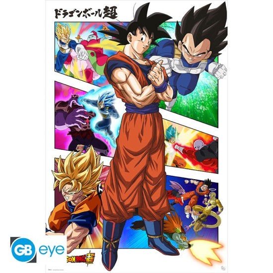 ABYstyle Dragon Ball Super Poster Maxi 91.5 x 61 cm - Panels - Plakāts