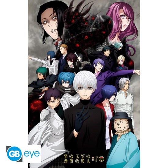 ABYstyle Tokyo Ghoul:re Poster Maxi 91.5 x 61 cm - Key Art 3 - Plakāts