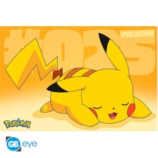 ABYstyle Pokemon Poster Maxi 91.5 x 61 cm - Pikachu Asleep