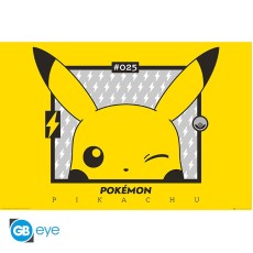ABYstyle Pokemon Poster Maxi 91.5 x 61 cm - Pikachu Wink