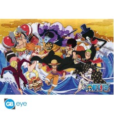 ABYstyle One Piece Poster Maxi 91.5 x 61 cm - The crew in Wano Country