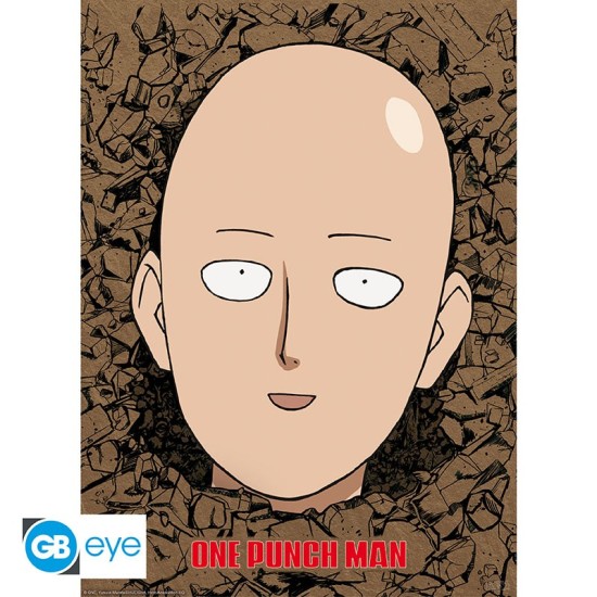 ABYstyle One-Punch Man Poster Chibi 38 x 52 cm - Smile - Plakāts