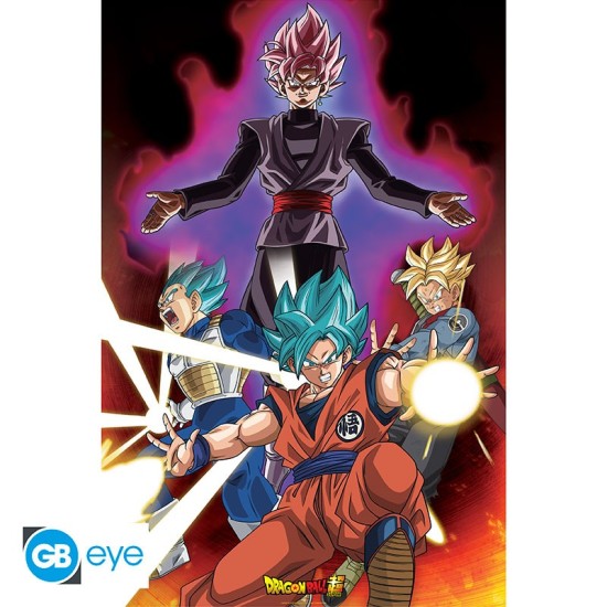 ABYstyle Dragon Ball Super Poster Maxi 91.5 x 61 cm - Goku Black - Plakāts