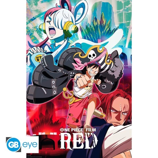 ABYstyle One Piece Red Film Poster Maxi 91.5 x 61 cm - Movie - Plakāts