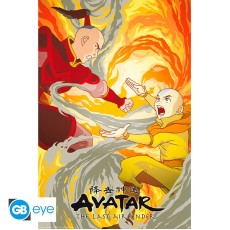 ABYstyle Avatar Poster Maxi 91.5 x 61 cm - Aang vs Zuko - Плакат