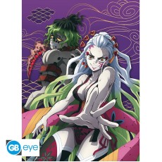 ABYstyle Demon Slayer Poster Chibi 38 x 52 cm - Daki & Gyutaro