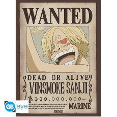 ABYstyle One Piece Poster Chibi 38 x 52 cm - Wanted Sanji