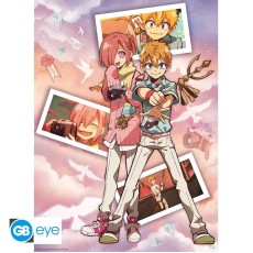 ABYstyle Toilet-Bound Hanako-kun Poster Chibi 38 x 52 cm - Kou & Mitsuba - Plakāts