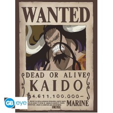 ABYstyle One Piece Poster Chibi 38 x 52 cm - Wanted Kaido