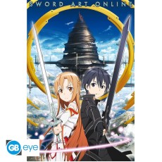ABYstyle Sword Art Online Poster Maxi 91.5 x 61 cm - Aincrad - Plakāts
