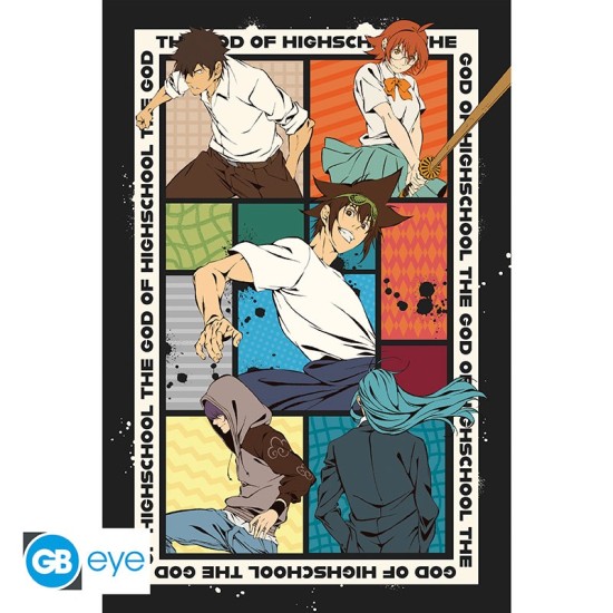 ABYstyle The God of High School Poster Maxi 91.5 x 61 cm - Group - Plakāts