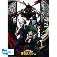 ABYstyle My Hero Academia Poster Chibi 38 x 52 cm - Stain vs Students