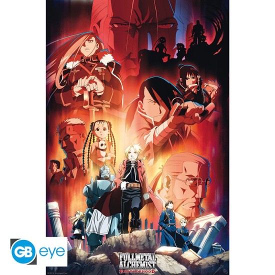 ABYstyle FullMetal Alchemist Poster Maxi 91.5 x 61 cm - Key Art - Plakāts