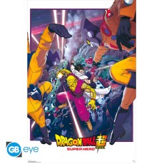 ABYstyle Dragon Ball Hero oster Maxi 91.5 x 61 cm - Gohan & Piccolo