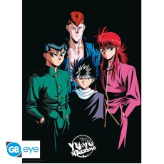 ABYstyle YuYu Hakusho Poster Chibi 38 x 52 cm - Group Shot
