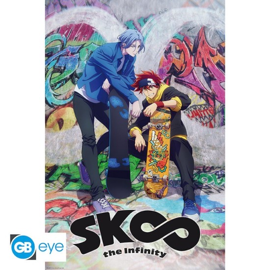 ABYstyle SK8 the Infinity Poster Maxi 91.5 x 61 cm - Reki and Langa - Plakāts