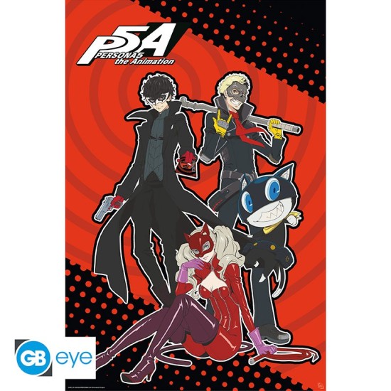 ABYstyle Persona 5 Poster Maxi 91.5 x 61 cm - Phantom Thieves - Plakāts