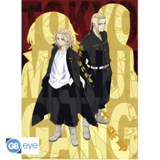ABYstyle Tokyo Revengers Poster Chibi 38 x 52 cm - Mikey & Draken