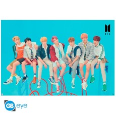 ABYstyle BTS Poster Maxi 91.5 x 61 cm - Group Blue - Plakāts