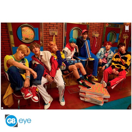 ABYstyle BTS Poster Maxi 91.5 x 61 cm - Crew - Plakāts