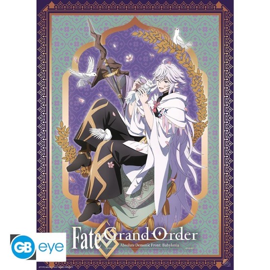 ABYstyle Fate Grand Order Poster Chibi 38 x 52 cm - Merlin - Plakāts