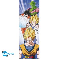 ABYstyle Dragon Ball Door Poster 53 x 158 cm - Saiyans