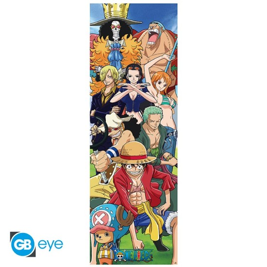 ABYstyle One Piece Door Poster 53 x 158 cm - Crew - Durvju plakāts