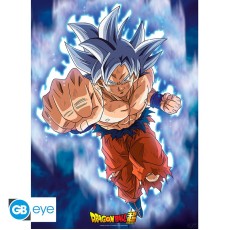 ABYstyle Dragon Ball Super Poster Chibi 38 x 52 cm - Goku Ultra Instinct