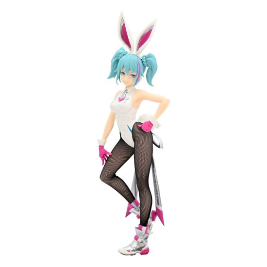 Furyu Hatsune Miku BiCute Bunnies Ver. Pink Color Figure 30cm - Hatsune Miku Street - Plastmasas figūriņa