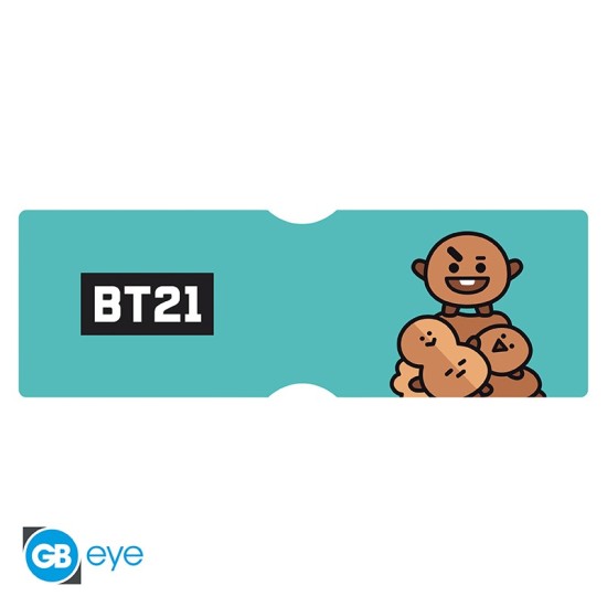 ABYstyle BT21 Card Holder Case 21 x 7cm - Shooky - Karšu turētājs / maks