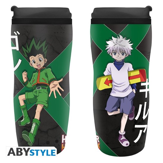 ABYstyle Hunter x  Hunter Thermos Mug 355ml - Gon & Killua - Termokrūze