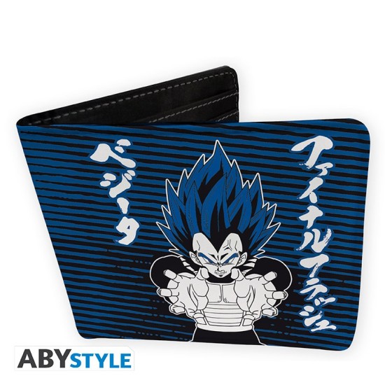 ABYstyle Dragon Ball Super Wallet 9.5 x 11cm - Vegeta Royal Blue - Naudas maks