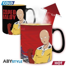 ABYstyle One-Punch Man Heat Change Ceramic Mug 460ml - Saitama & Garou