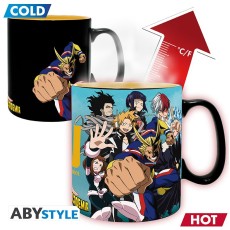 ABYstyle My Hero Academia Heat Change Ceramic Mug 460ml - Group