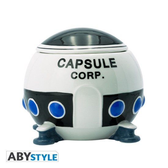 ABYstyle Dragon Ball 3D Dolomite Mug 550ml - Capsule Corp Spaceship - Krūze