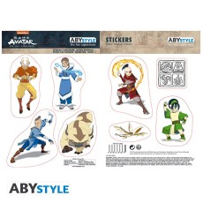 ABYstyle Avatar Stickers 2 sheets / 16 x 11cm - Group - Комплект наклеек
