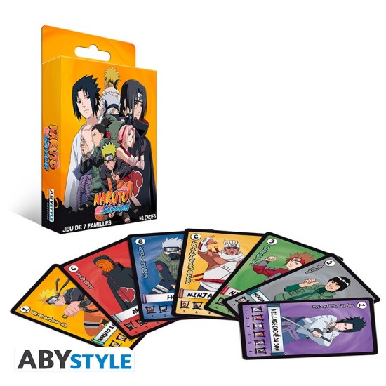 ABYstyle Naruto Shippuden Card Game TCG Trading Cards - Happy Families - Kāršu spēle