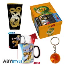 ABYstyle Dragon Ball Z Gift Set Heat Change Mug / Glass 400 ml / Keychain