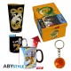 ABYstyle Dragon Ball Z Gift Set Heat Change Mug / Glass 400 ml / Keychain - Komplekts krūze / glāze / atslēgu piekariņš