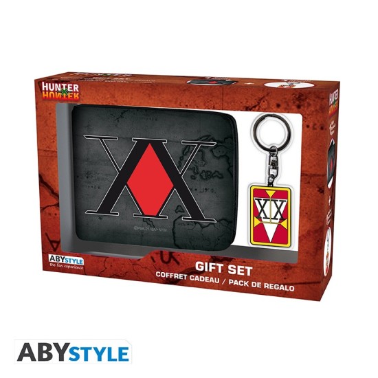 ABYstyle Hunter x Hunter Gift Set Wallet / Keychain - Hunter - Komplekts maks / atslēgu piekariņš