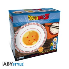 ABYstyle Dragon Ball Set of Porcelain Plates (4 pcs.) - Emblems 
