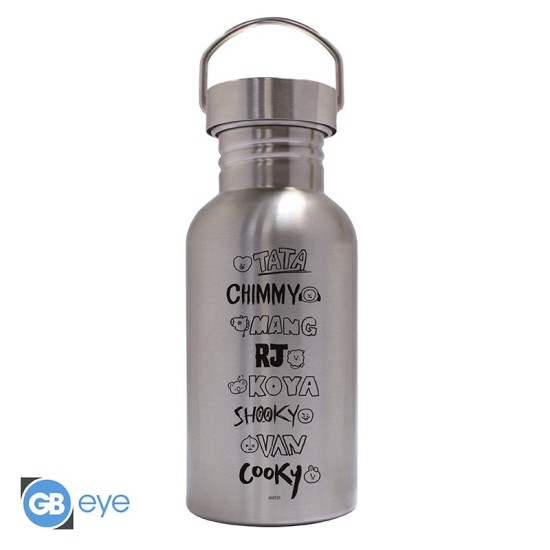 ABYstyle BT21 Canteen Steel Bottle 500ml - Metāliska pudele