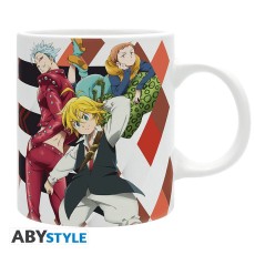 ABYstyle The Seven Deadly Sins Ceramic Mug 320ml - Meliodas / Ban / King