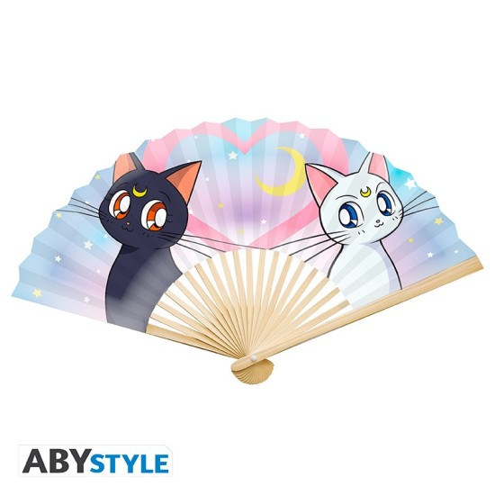 ABYstyle Sailor Moon Hand Fan 42cm - Sailor Moon & Cats - Vēdeklis